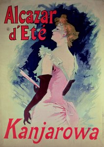 Poster advertising Alcazar d